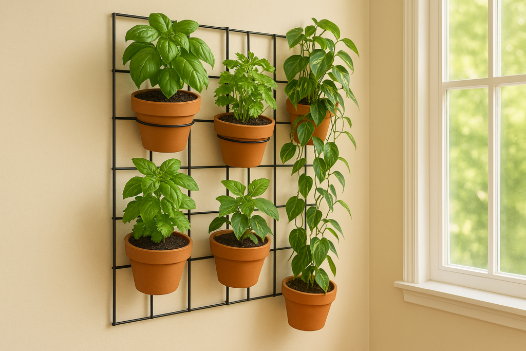 How to Start a Vertical Garden Indoors