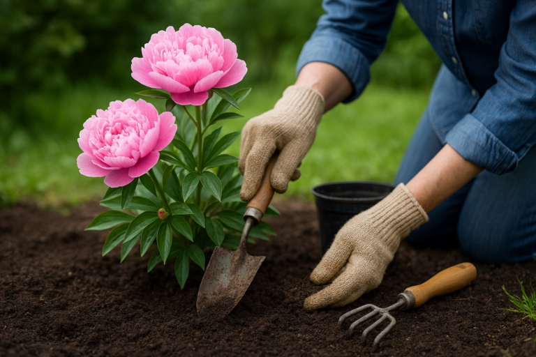 How to Plant and Care for Peonies in Spring