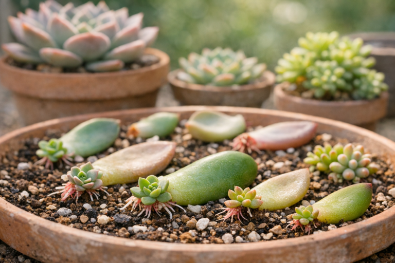 How to Propagate Succulents From Leaf Cuttings